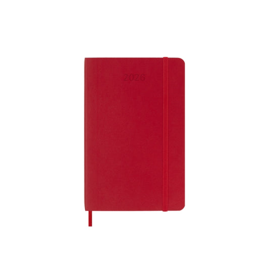 Book cover of: Moleskine 2026 12 Month Weekly Pocket Softcover Diary