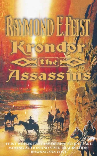 Book cover of: Krondor: The Assassins. By: Raymond E. Feist