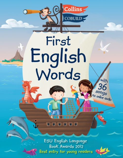 Book cover of: First English Words (Incl. audio). By: Karen Jamieson