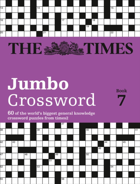Book cover of: Times 2 Jumbo Crossword Book 7. By: John Grimshaw