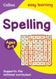 Book cover of: Spelling Ages 8-9. By: Collins Easy Learning