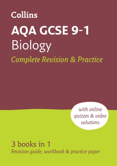 AQA GCSE 9-1 Biology All-in-One Complete Revision and Practice, Ideal for the 2026 and 2027 Exams 9780008160746 Collins Collins GCSE
