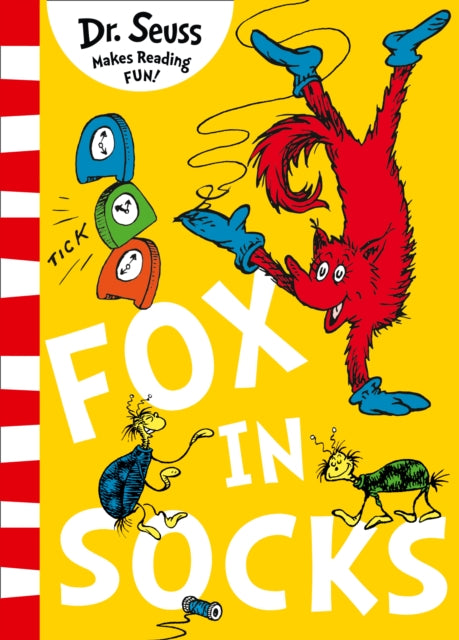 Book cover of: Fox in Socks. By: Dr. Seuss