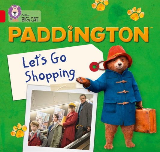 Book cover of: Paddington: Let’s Go Shopping. By: Rebecca Adlard