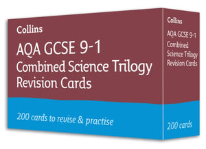 AQA GCSE 9-1 Combined Science Revision Cards (Biology, Chemistry & Physics), Ideal for the 2026 and 2027 Exams