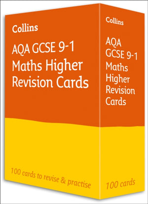 AQA GCSE 9-1 Maths Higher Revision Cards