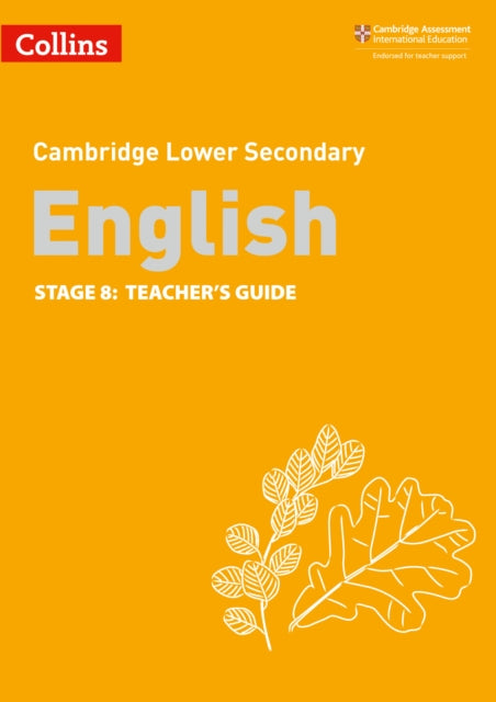 Book cover of: Lower Secondary English Teacher's Guide: Stage 8. By: Julia Burchell
