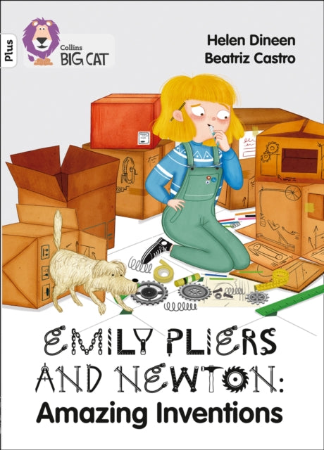 Book cover of: Emily Pliers and Newton: Amazing Inventions. By: Collins Big Cat