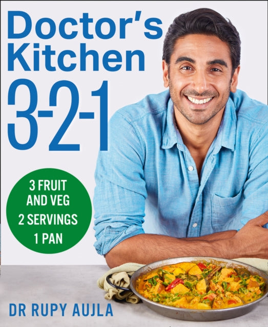 Book cover of: Doctor’s Kitchen 3-2-1. By: Rupy Aujla
