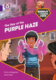 Book cover of: Shinoy and the Chaos Crew: The Day of the Purple Haze. By: Chris Callaghan