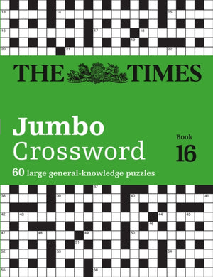 Times 2 Jumbo Crossword Book 16, 60 Large General-Knowledge Crossword Puzzles