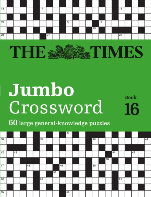 Times 2 Jumbo Crossword Book 16, 60 Large General-Knowledge Crossword Puzzles 9780008404307 The Times Mind Games