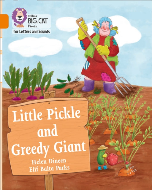 Book cover of: Little Pickle and Greedy Giant. By: Helen Dineen