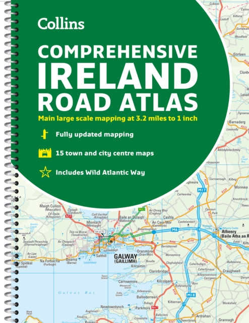 Book cover of: Comprehensive Road Atlas Ireland. By: Collins Maps