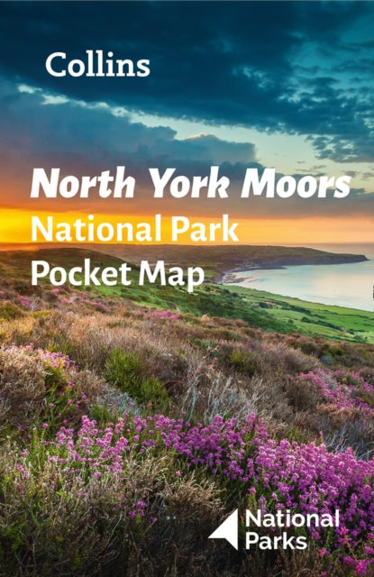 Book cover of: North York Moors National Park Pocket Map. By: National Parks UK