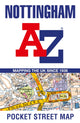 Book cover of: Nottingham A-Z Pocket Street Map. By: A-Z maps