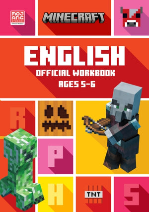 Minecraft English Ages 5-6, Official Workbook