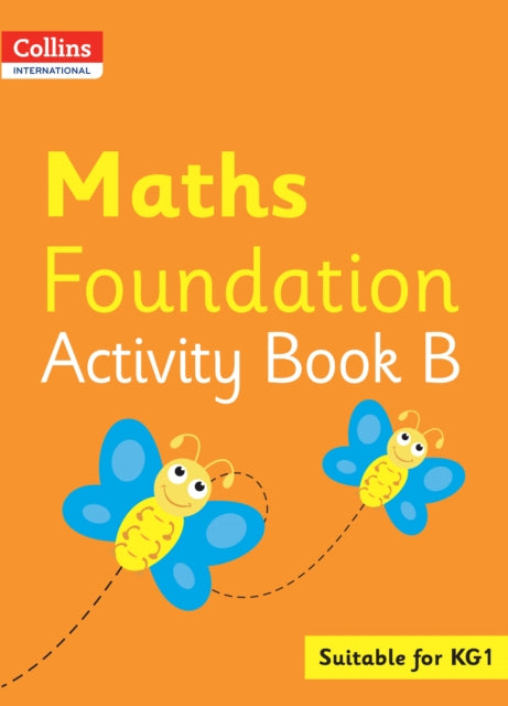 Book cover of: Collins International Maths Foundation Activity Book B. By: Peter Clarke