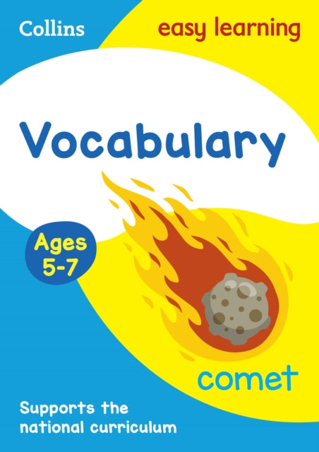 Book cover of: Vocabulary Activity Book Ages 5-7. By: Collins Easy Collins Easy Learning
