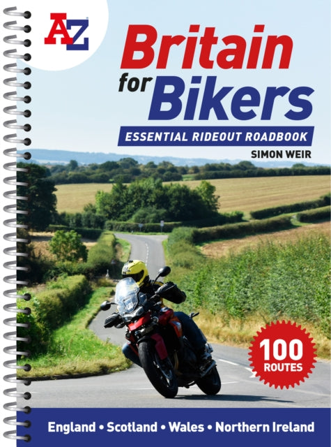 Book cover of: -Z Britain for Bikers. By: Simon Weir