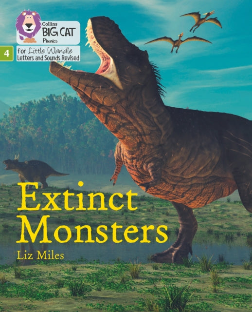 Book cover of: Extinct Monsters. By: Liz Miles