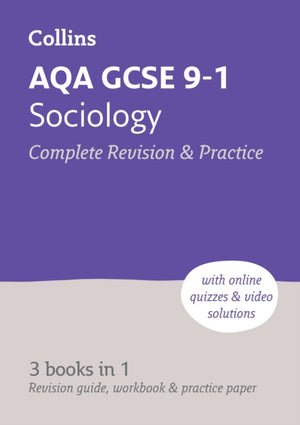 AQA GCSE 9-1 Sociology All-in-One Complete Revision and Practice, Ideal for the 2025 and 2026 Exams