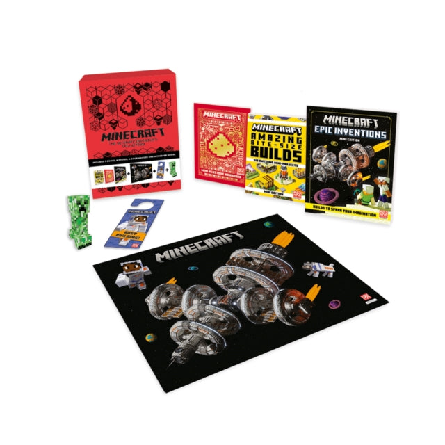 MINECRAFT THE ULTIMATE INVENTOR’S COLLECTION GIFT BOX 9780008537449 Mojang