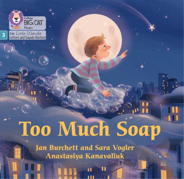 Book cover of: Too Much Soap. By: Collins Big Cat