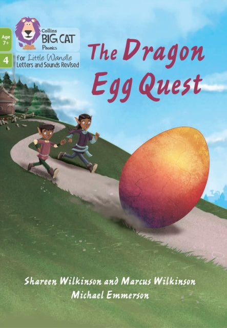 Book cover of: Dragon Egg Quest. By: Collins Big Cat