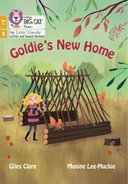 Book cover of: Goldie's New Home. By: Collins Big Cat