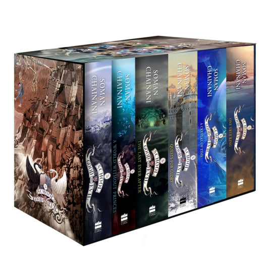 Book cover of: School for Good and Evil (Books 1-6). By: Soman Chainani