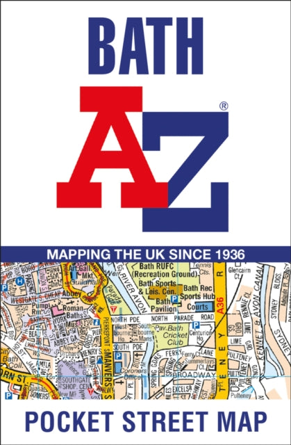 Book cover of: Bath A-Z Pocket Street Map