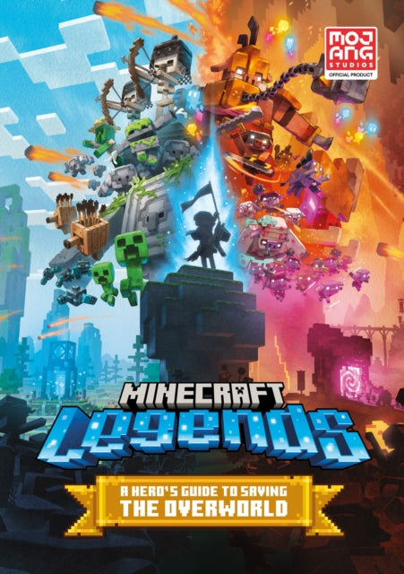 Book cover of: Guide to Minecraft Legends. By: Mojang