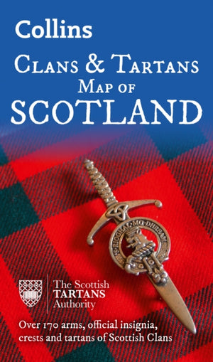 Collins Scotland Clans and Tartans Map