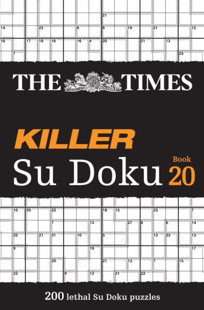 Book cover of: Times Killer Su Doku Book 20. By: The Times Mind Games