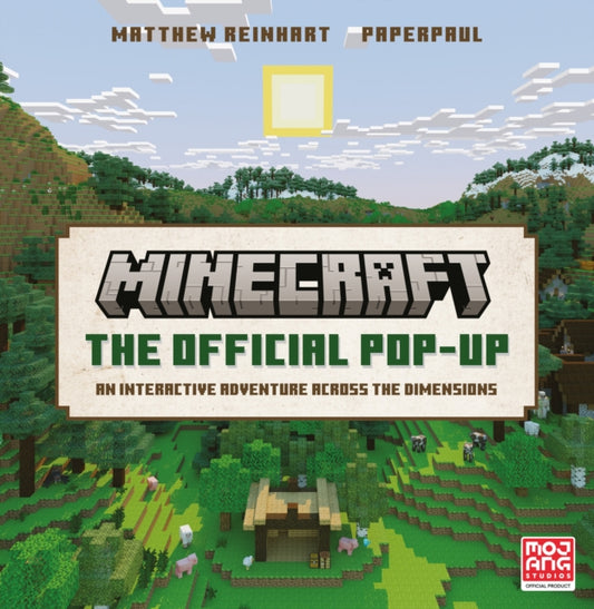 Book cover of: Official Minecraft Pop-Up. By: Mojang