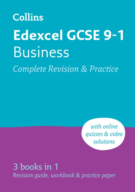 Edexcel GCSE 9-1 Business Complete Revision and Practice, Ideal for the 2025 and 2026 Exams 9780008646455 Collins GCSE