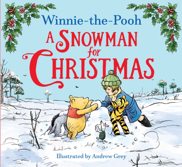 Book cover of: Winnie-the-Pooh A Snowman for Christmas. By: Disney