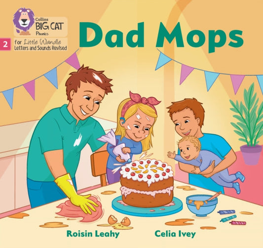 Book cover of: Dad Mops. By: Roisin Leahy