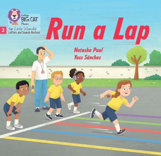 Book cover of: Run a Lap. By: Natasha Paul