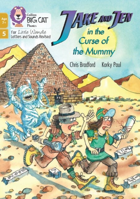 Book cover of: Jake and Jen in the Curse of the Mummy. By: Chris Bradford