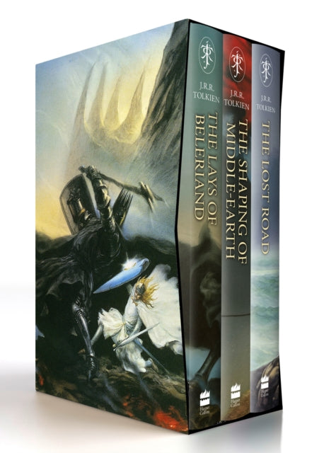 History of Middle-earth (Boxed Set 2), The Lays of Beleriand, the Shaping of Middle-Earth & the Lost Road 9780008669232 Christopher Tolkien