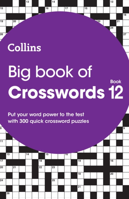 Book cover of: Big Book of Crosswords 12. By: Collins Puzzles
