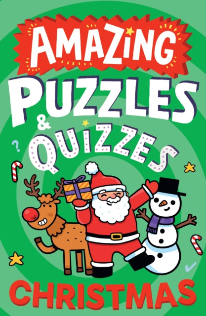 Book cover of: Amazing Christmas Puzzles and Quizzes