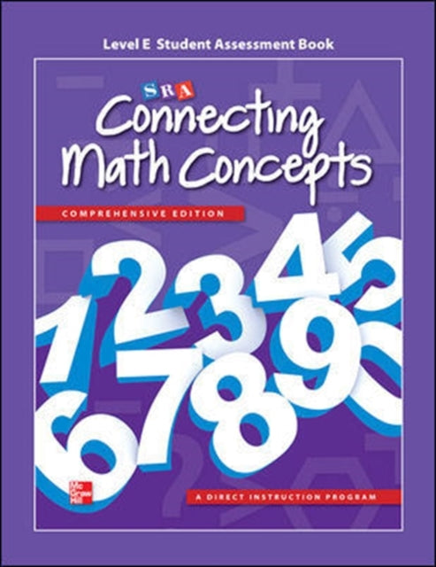 Book cover of: Connecting Math Concepts Level E, Student Assessment Book. By: Engelmann