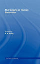 Book cover of: Origins of Human Behaviour
