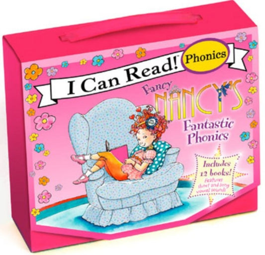 Book cover of: Fancy Nancy's 12-Book Fantastic Phonics Fun!. By: Jane O'Connor
