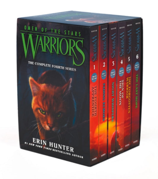 Book cover of: Warriors: Omen of the Stars Box Set: Volumes 1 to 6. By: Erin Hunter