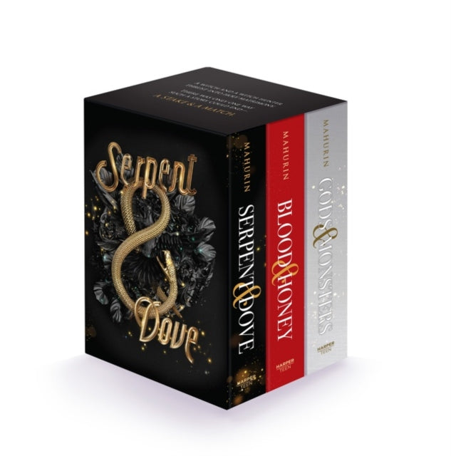 Serpent & Dove 3-Book Paperback Box Set, Serpent & Dove, Blood & Honey, Gods & Monsters 9780063278516 Shelby Mahurin