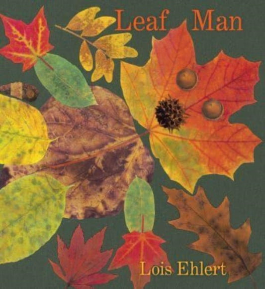 Book cover of: Leaf Man Board Book. By: EHLERT  LOIS